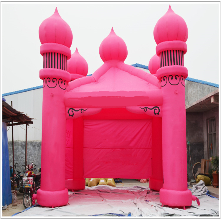 化州粉色户外帐篷